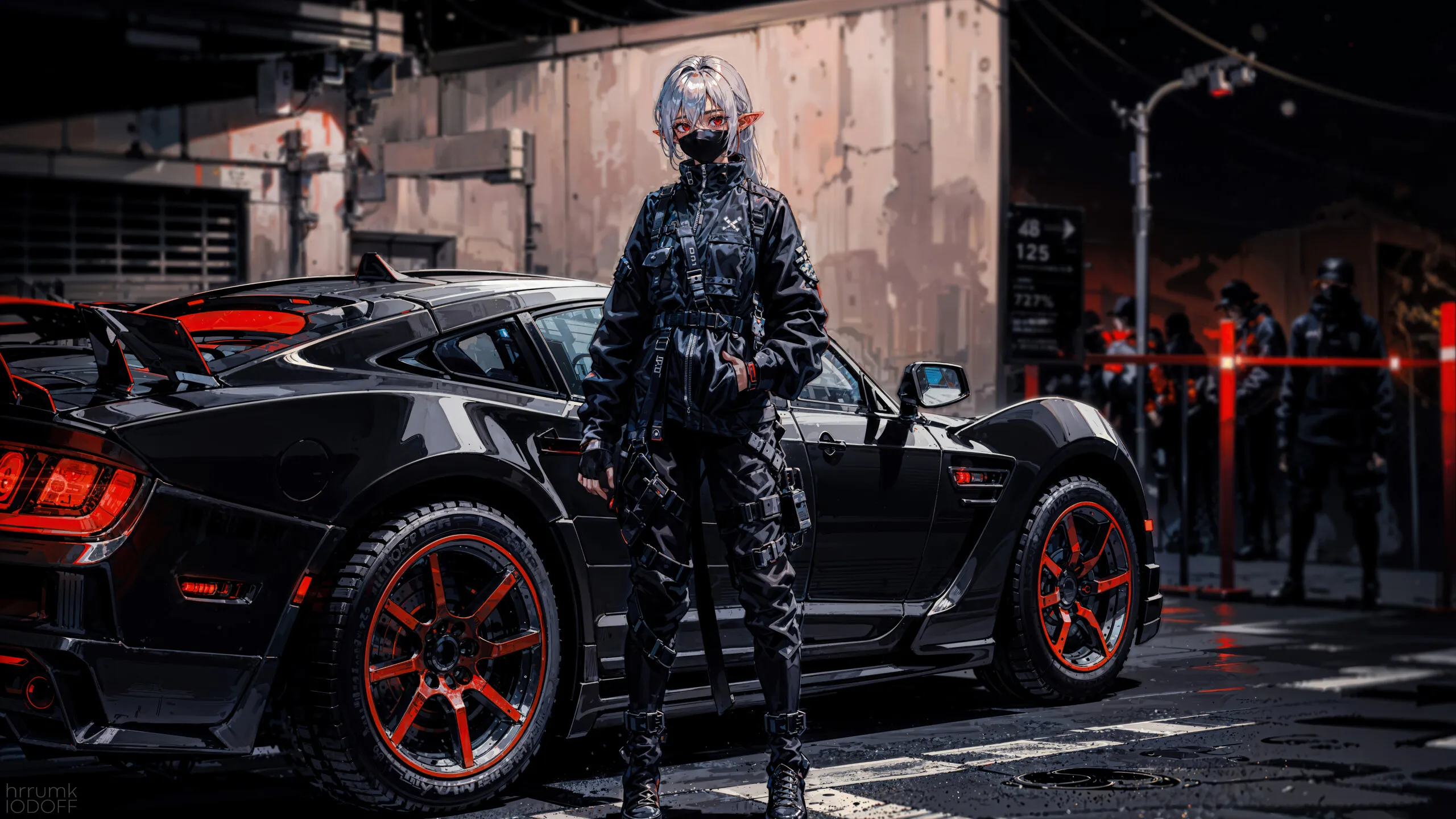 cyberpunk_girl_with_black_car.jpg